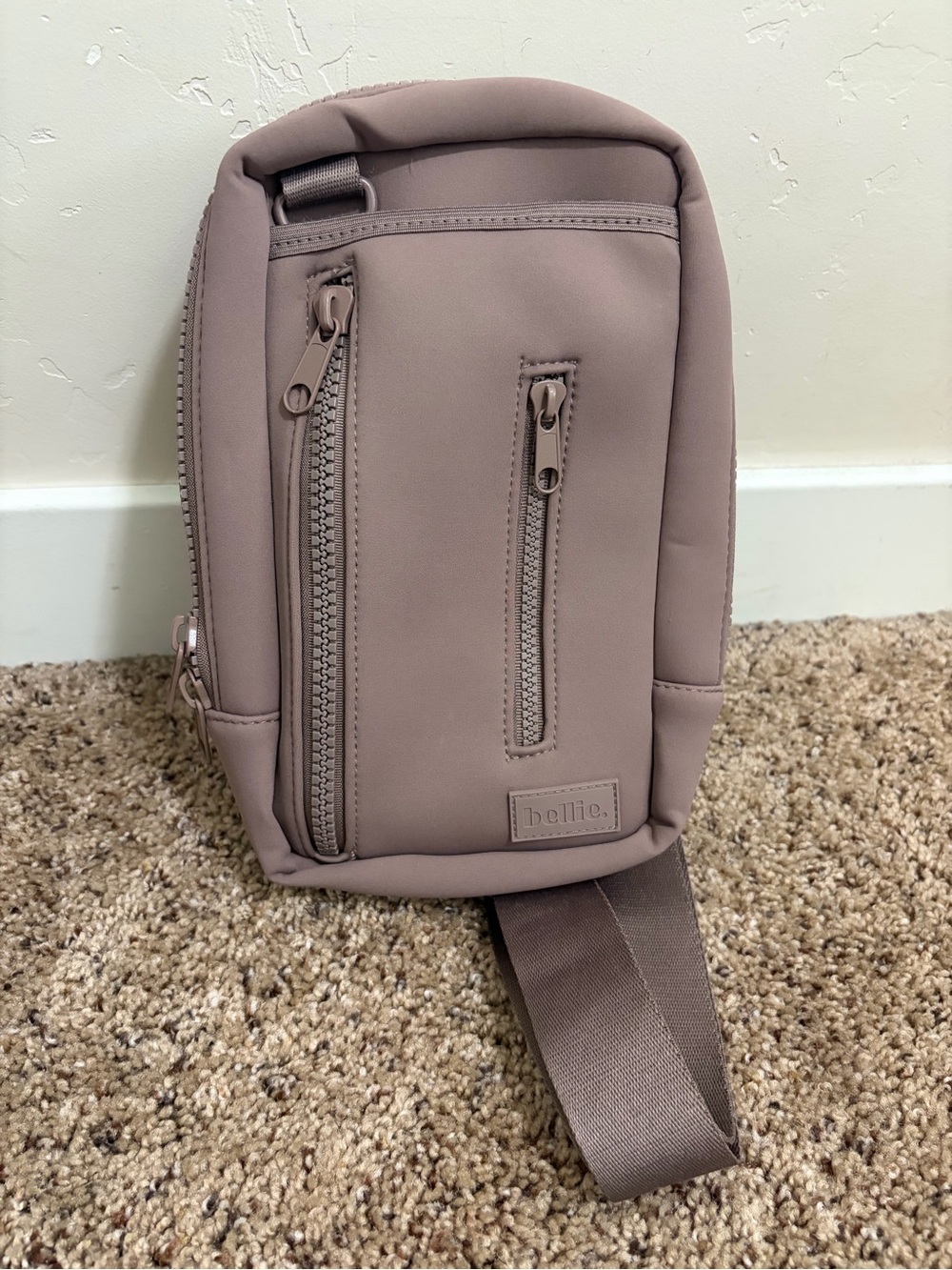 Bellie The Toddler Tote Crossbody Bag Mauve Purple